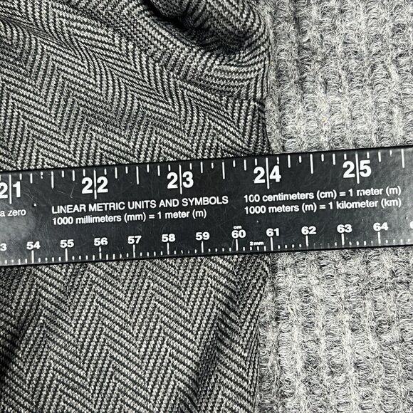 Champion C9 Front Zip Jacket Women Large Grey Herringbone Tech Fleece Thumbholes - Picture 12 of 16